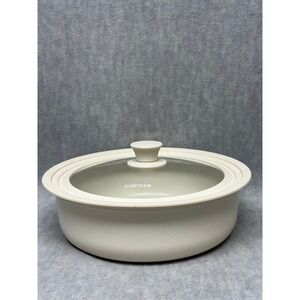 Carote 10.5"Ceramic Nonstick Dutch Oven Pot Pan Glass Lid Induction Compatible